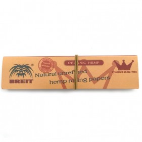 BREIT Organic Hemp King Size Slim Longpapers + Tips