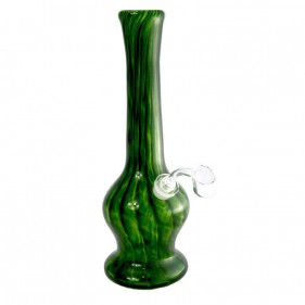 Noble Glass Oil Rig Softglas Bong Grün