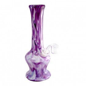 Noble Glass Oil Rig Softglas Bong Lila