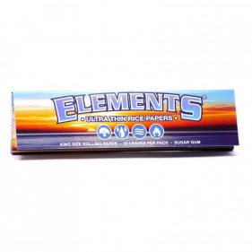 Elements Rice Papers King Size Slim Longpapers