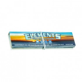 Elements Connoisseur King Size Slim Longpapers + Tips