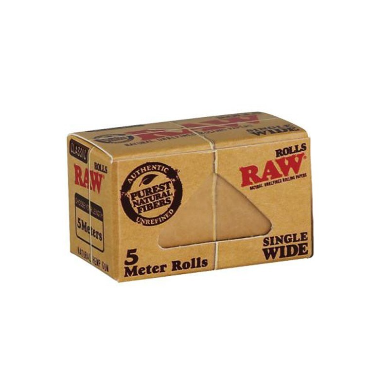 RAW Classic Single Wide Rolls 5m