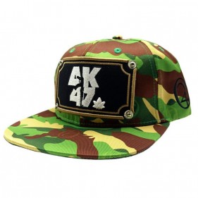 Lauren Rose 'AK47' 420 Snapback Basecap Camo