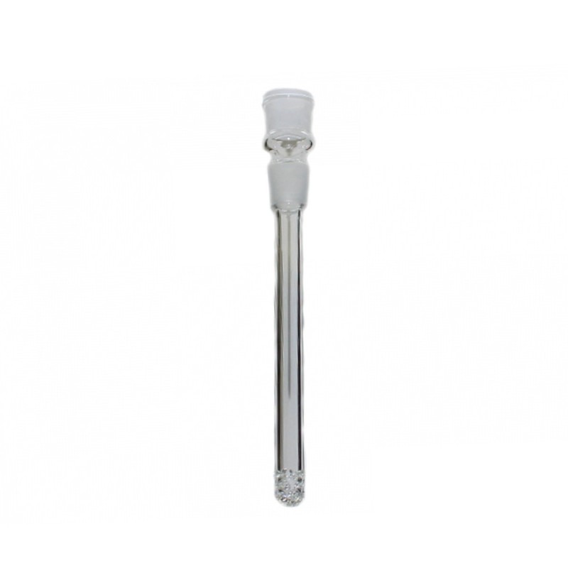 Glas Chillum Kupplung mit Lochdiffusor 140mm NS14