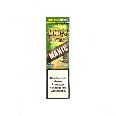 JUICY Hemp Wraps MANIC 2 Stk.