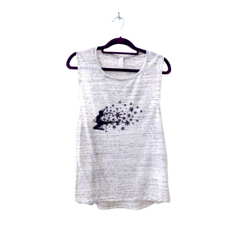 Tank Top Weed Elfe Grau