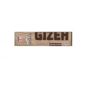 Gizeh BROWN King Size Slim Longpapers + Tips
