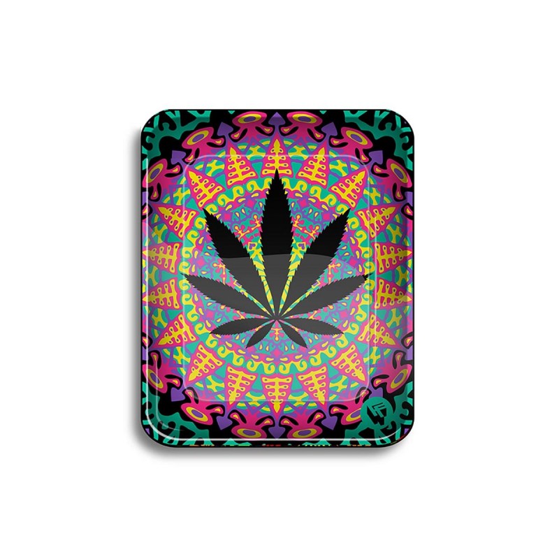 'Neon Leaves' Tablett Rolling Tray