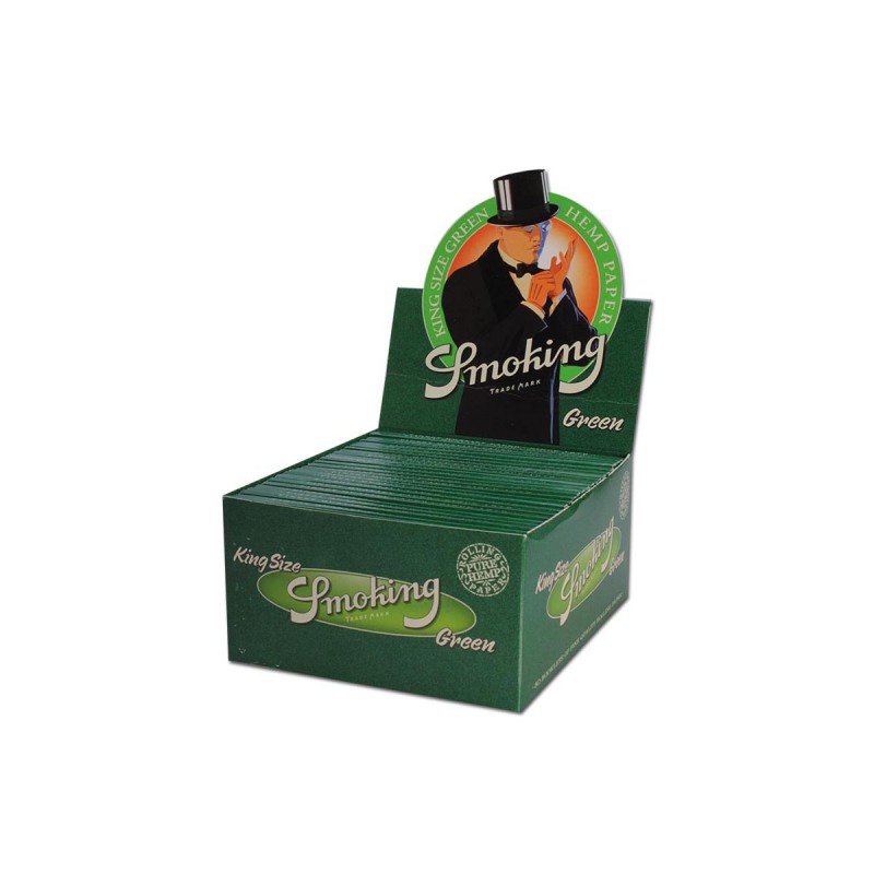Smoking Green King Size Slim Longpapers 50 Stk. Karton