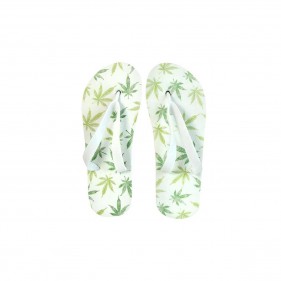 Strandschuhe 'Green Leaves' Gr. 36-39 Grün