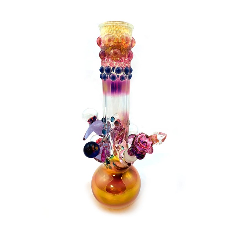 Grinder Glass 'Marble Mafia' mit Gold Fume