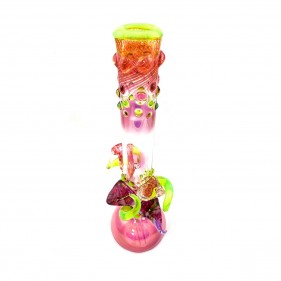 Grinder Glass 'Slyme Dime' mit 22K Gold Fume