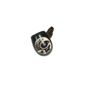 Tagua-Pfeife aus 'Öko-Elfenbein'