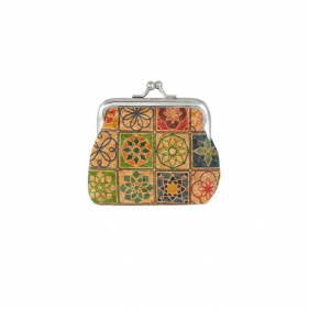 Geldbörse mit Clipverschluss Mandala