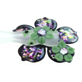 Mars Glassworks One-Hitter + Anhänger Set Grün