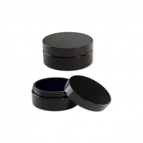 Weithalsdosen aus Violettglas 200ml