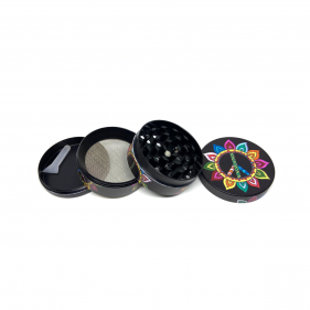 'Peace' Aluminium Grinder 4-teilig