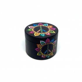 'Peace' Aluminium Grinder 4-teilig