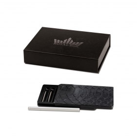 Royal Box Python Schnupf-Set mit Ziehröhrchen