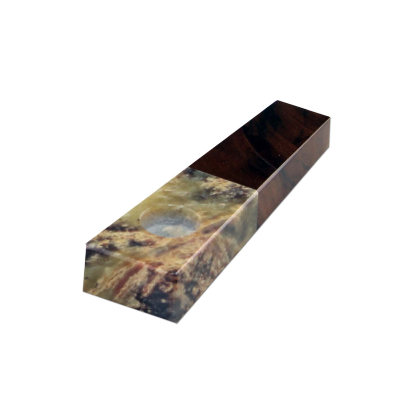 Specksteinpfeife mit Shishamholz 8,5cm