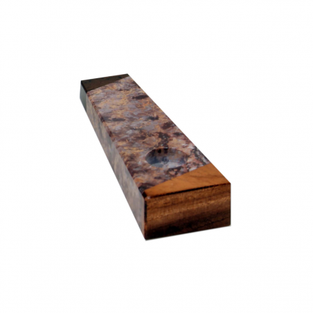 Specksteinpfeife mit Shishamholz 9cm