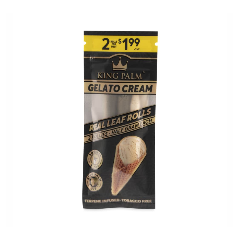 King Palm Rollies GELATO CREAM 2 Stk.