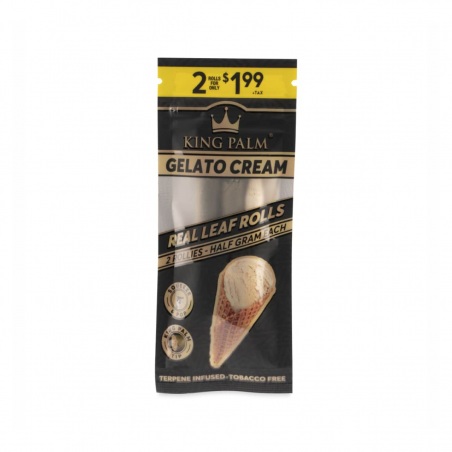 King Palm Rollies GELATO CREAM 2 Stk.