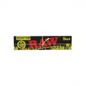 RAW BLACK Organic Hemp King Size Slim Longpapers
