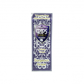 RIPS Number 6 Grape Hemp Wraps 4 Stk.