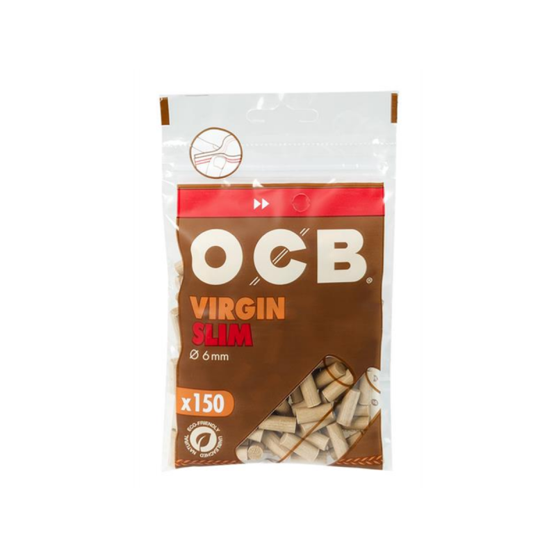 OCB Virgin Slim Zigarettenfilter 6mm 150 Stk.