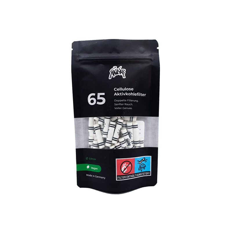 Kailar Cellulose- und Aktivkohlefilter 5,9mm 65 Stk.