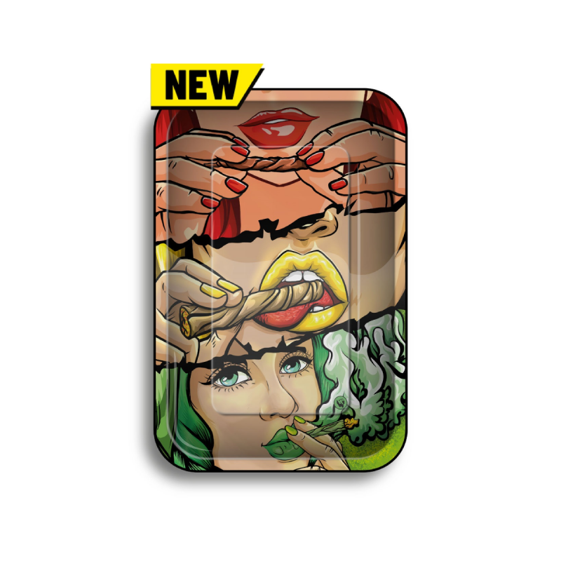 Fire-Flow 'LICK & SMOKE' Tablett Rolling Tray