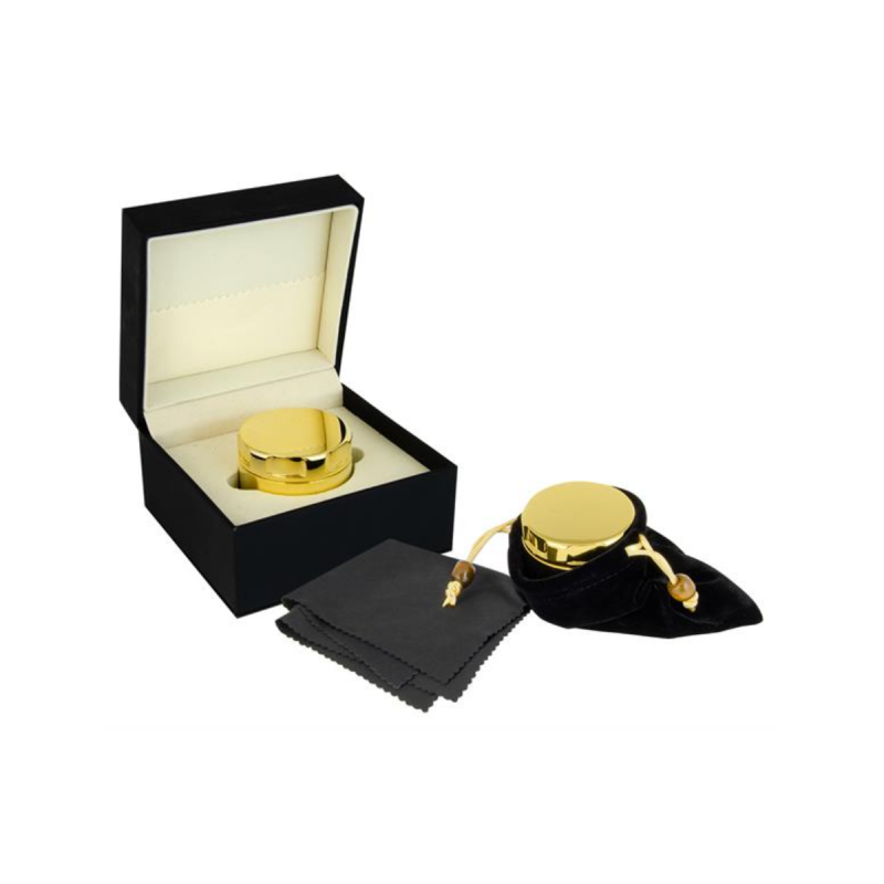 'Real 24K Luxury Gold' Vergoldeter Edelstahl Grinder 4-teilig