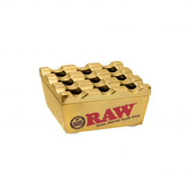 RAW Metallaschenbecher Gold