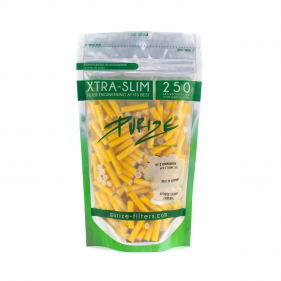PURIZE XTRA Slim Gelb Aktivkohlefilter 5,9mm 250 Stk.
