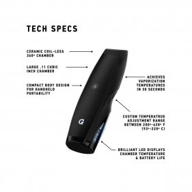 G-Pen Elite II Vaporizer Schwarz