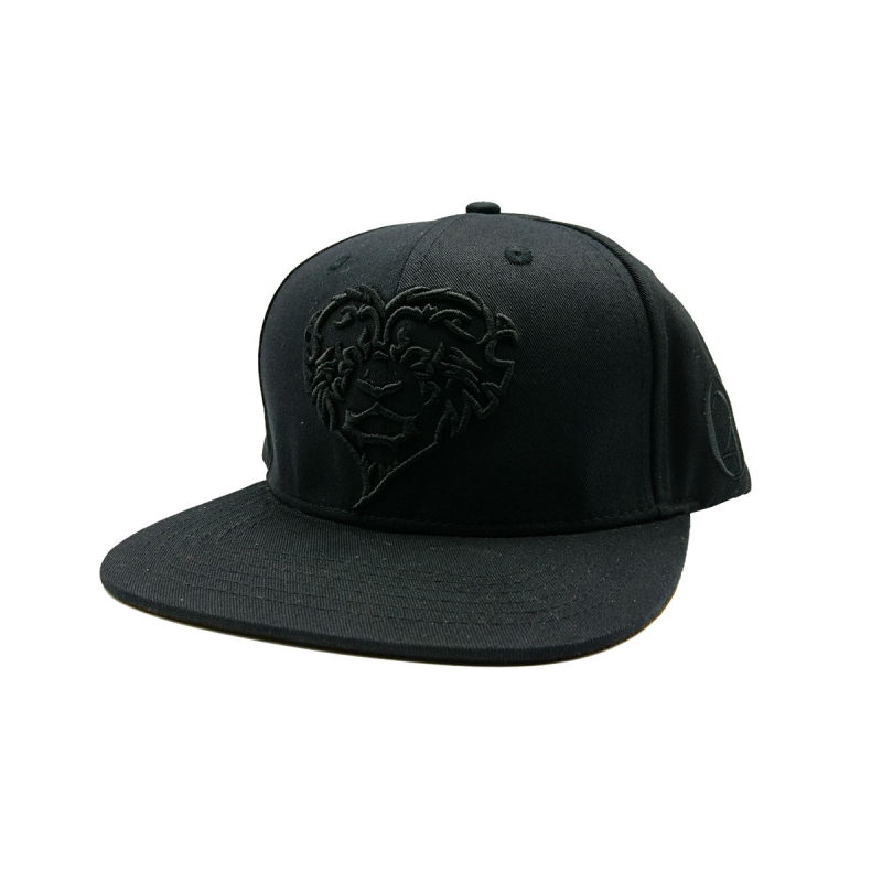 Lauren Rose 'Lion 420 Heart' 420 Snapback Basecap Schwarz