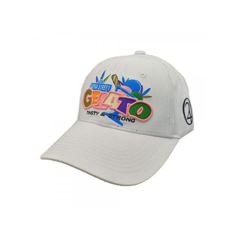 Lauren Rose 'Gelato' 420 Snapback Basecap Weiß