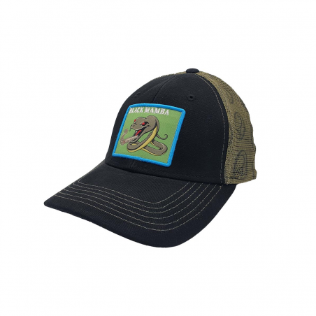 Lauren Rose 'Black Mamba' 420 Trucker Hat Basecap Schwarz