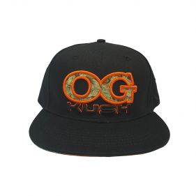 Lauren Rose 'OG Kush' Snapback Basecap Schwarz
