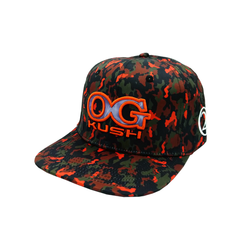 Lauren Rose 'OG Kush' 420 Snapback Basecap Camo