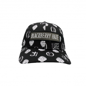 Lauren Rose 'Blackberry' 420 Snapback Basecap Schwarz