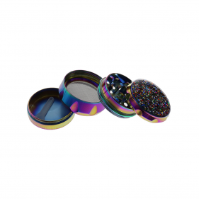 'Konfetti Glitter' Aluminium Grinder 4-teilig