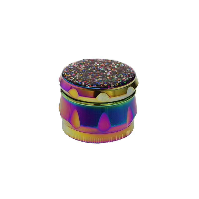 'Konfetti Glitter' Aluminium Grinder 4-teilig