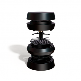 HOJ 'KLIP' Edelstahl Grinder