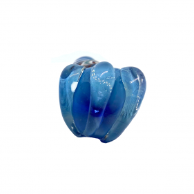 Kolorierte Glaspfeife Blau