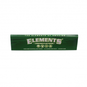 ELEMENTS Green King Size Slim Longpapers