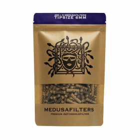 Medusa Organic Aktivkohlefilter 6mm 250 Stk.