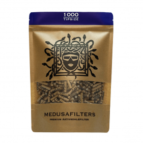 Medusa Organic Aktivkohlefilter 6mm 1000 Stk.
