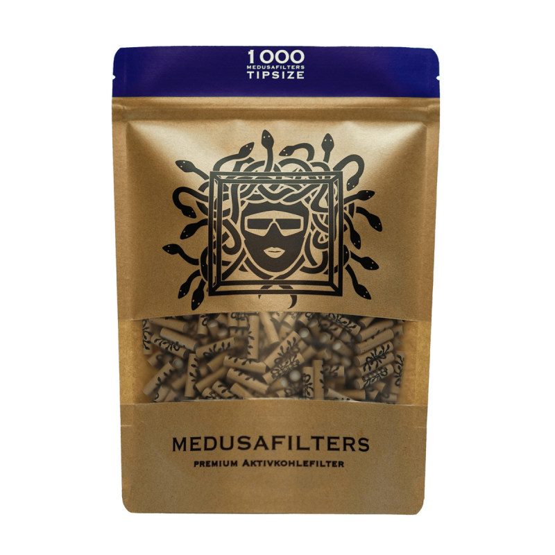 Medusa Organic Aktivkohlefilter 6mm 1000 Stk.